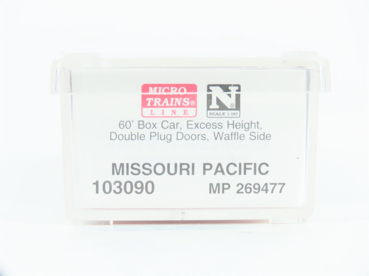 N Scale Micro-Trains MTL 103090 MP Missouri Pacific Mo-Pac 60&#39; Box Car #269477