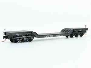 N Scale Micro-Trains MTL 109050 ERIE Railroad Depressed Center Flat Car #7208
