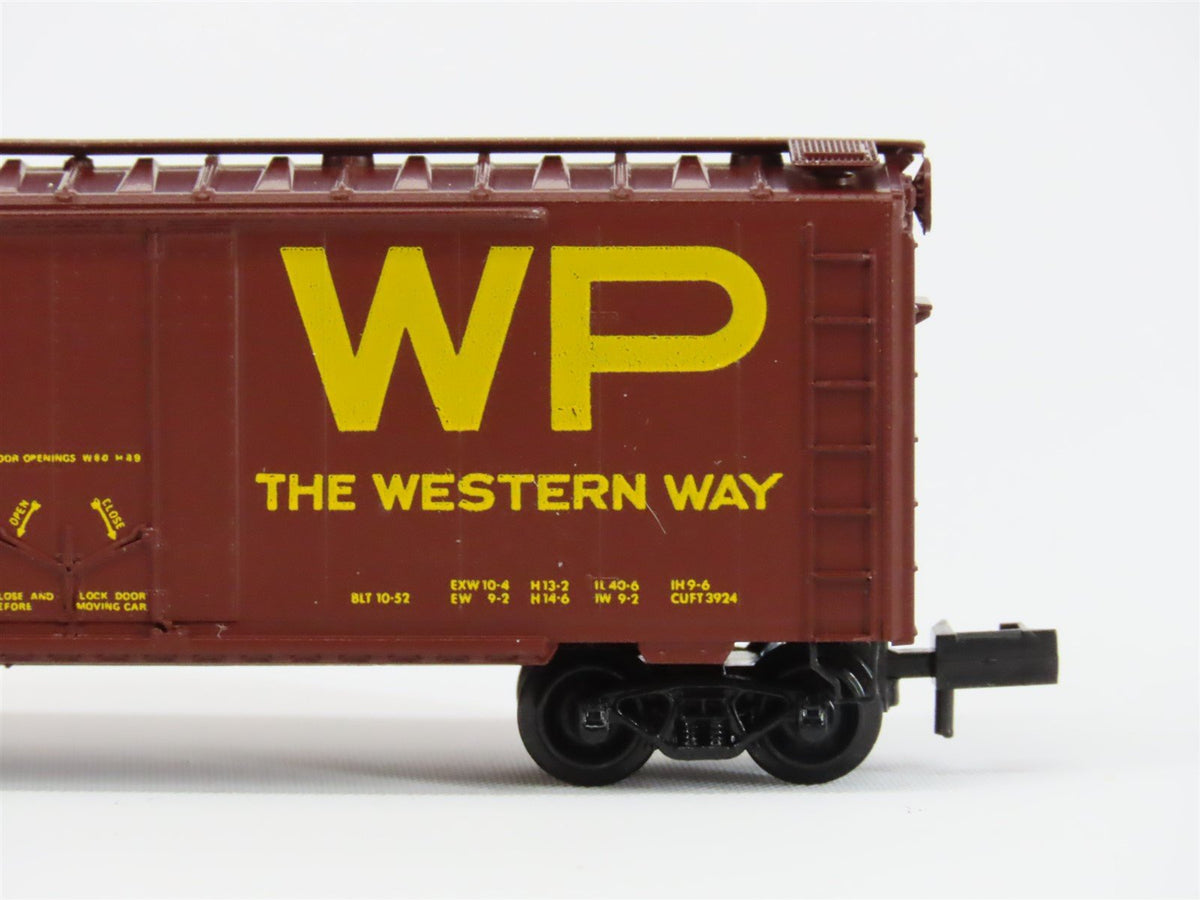 N Micro-Trains MTL/Kadee 2120-1 WP Western Pacific 40&#39; Boxcar #20201 Blue Label