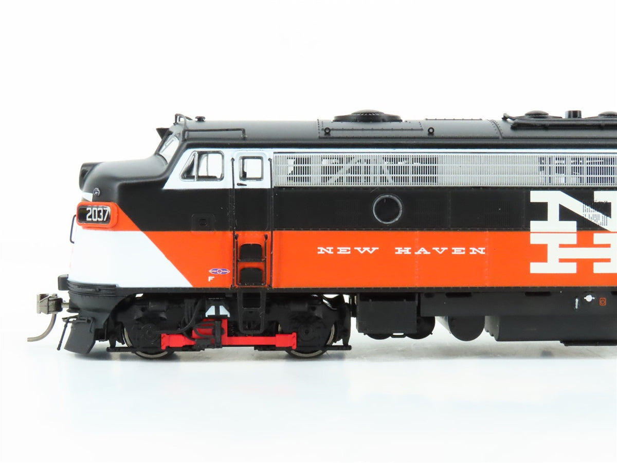 HO Rapido 14520 NH New Haven &quot;McGinnis&quot; EDER-5A FL9 Diesel #2037 w/ DCC &amp; Sound