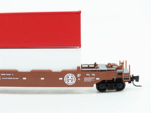 Z Scale Micro-Trains MTL 54000060 BNSF Railway Husky-Stack Well Car #240497