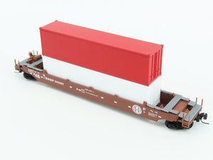 Z Scale Micro-Trains MTL 54000060 BNSF Railway Husky-Stack Well Car #240497