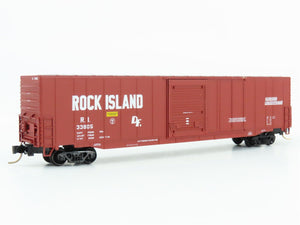 N Scale Atlas 37251 RI Rock Island Railroad 60' Single Door Box Car #33805