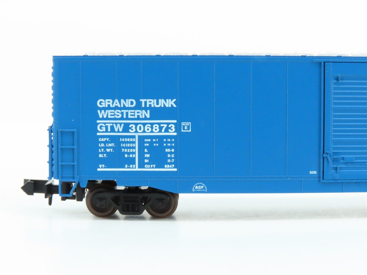 N Scale Atlas 37223 GTW Grand Trunk Western 60&#39; Single Door Box Car #306873