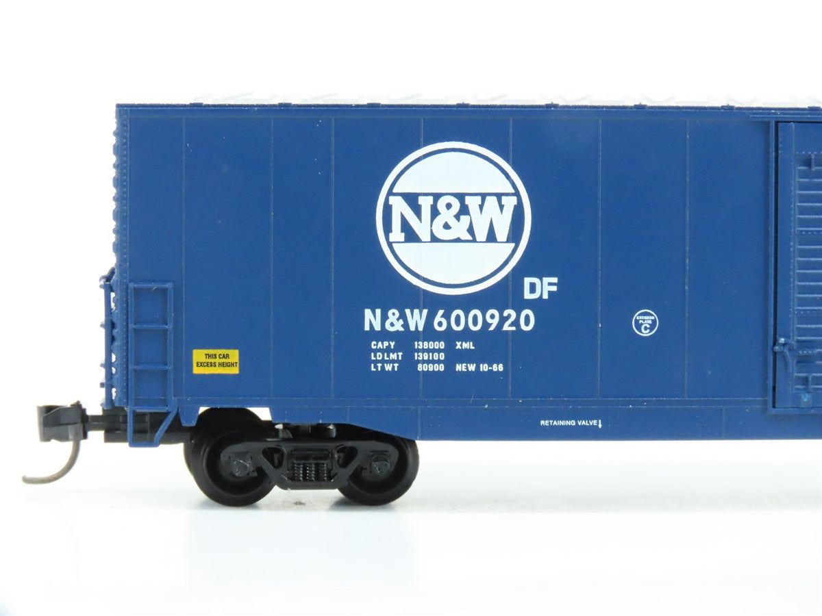 N Scale Atlas 37243 N&amp;W Norfolk &amp; Western 60&#39; Single Door Box Car #600920