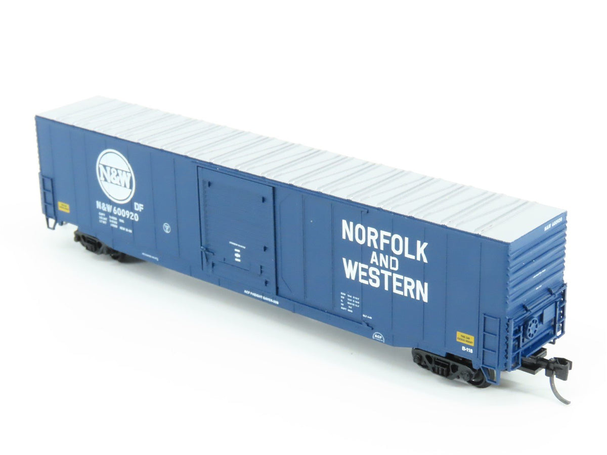 N Scale Atlas 37243 N&amp;W Norfolk &amp; Western 60&#39; Single Door Box Car #600920