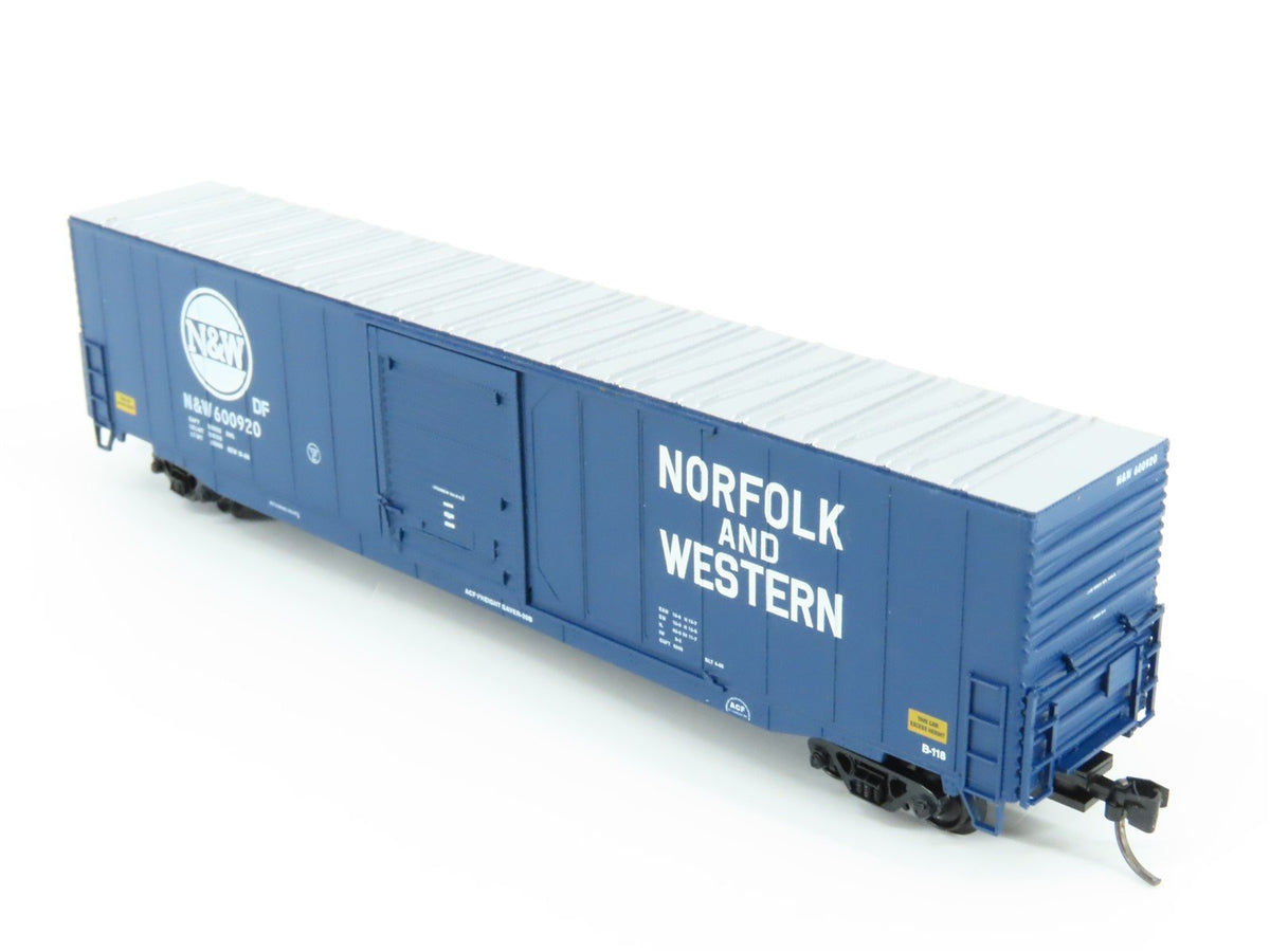 N Scale Atlas 37243 N&amp;W Norfolk &amp; Western 60&#39; Single Door Box Car #600920