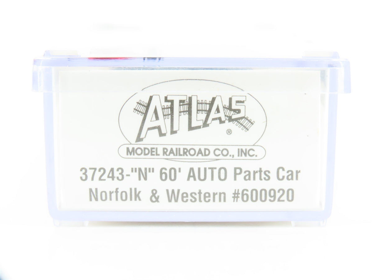 N Scale Atlas 37243 N&amp;W Norfolk &amp; Western 60&#39; Single Door Box Car #600920