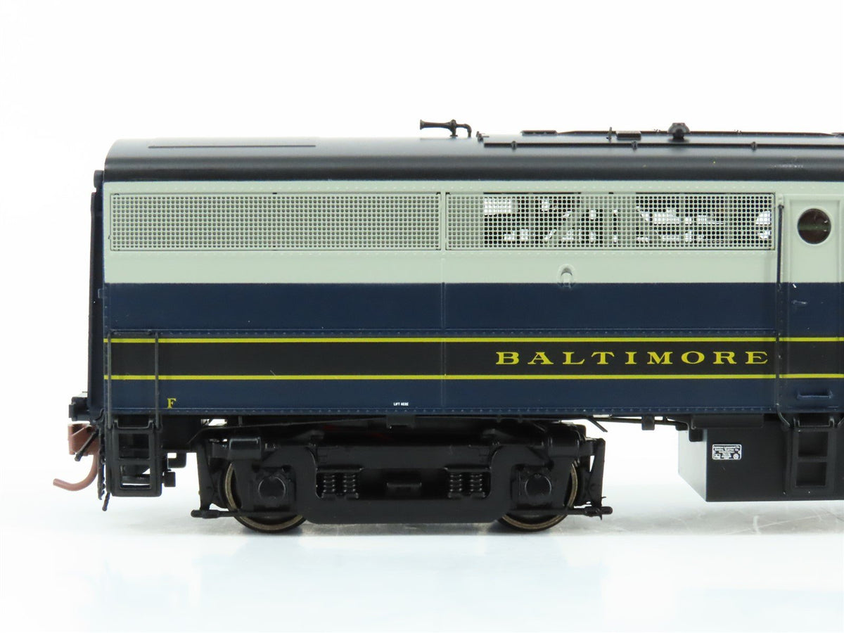 HO Scale Rapido 22502 B&amp;O Baltimore &amp; Ohio ALCO FB-2 Diesel #5012 w/ DCC &amp; Sound