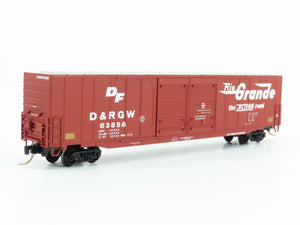 N Scale Atlas 36822 D&RGW Rio Grande Railroad 60' Double Door Box Car #63856