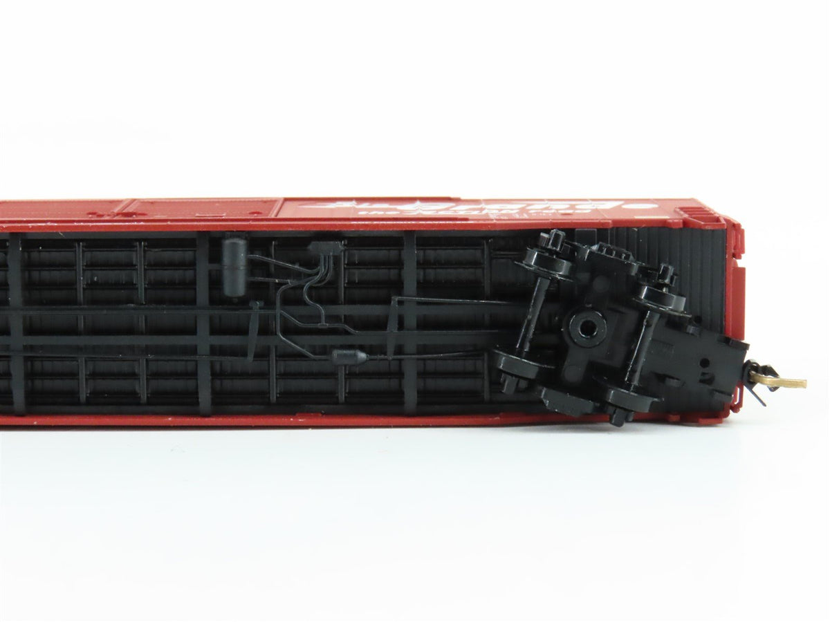 N Scale Atlas 36822 D&amp;RGW Rio Grande Railroad 60&#39; Double Door Box Car #63856