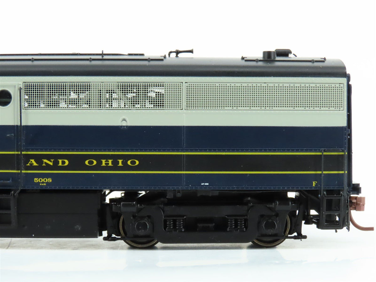 HO Scale Rapido 22505 B&amp;O Baltimore &amp; Ohio ALCO FPB-2 Diesel #5008 w/DCC &amp; Sound