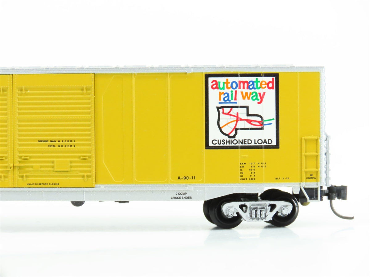 N Scale Atlas 36861 UP Union Pacific Railroad 60&#39; Double Door Box Car #960566