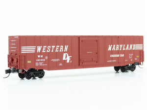 N Scale Atlas 37263 WM Western Maryland Railroad 60' Single Door Box Car #495988