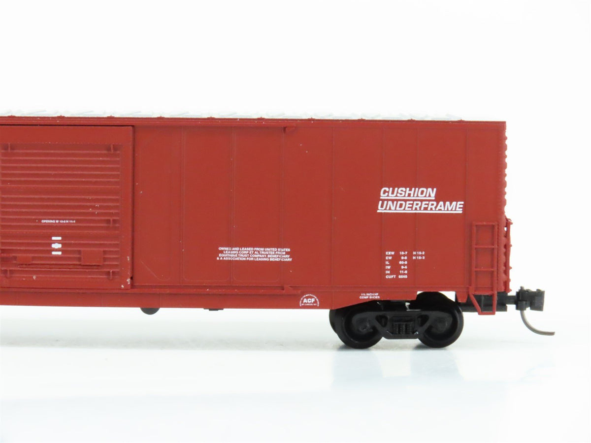 N Scale Atlas 37252 RI Rock Island Railroad 60&#39; Single Door Box Car #33814