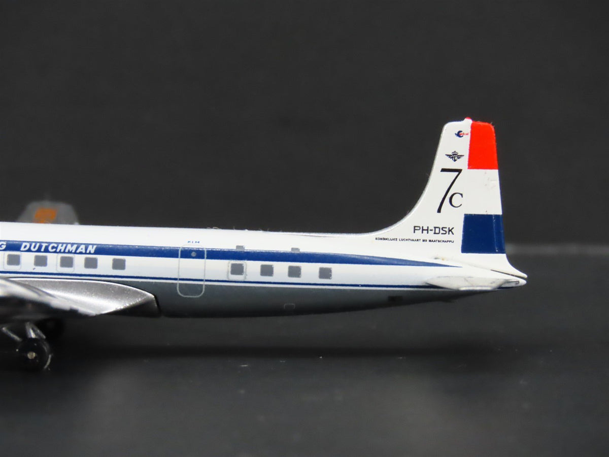 1:400 Aero Classics Die-Cast KLM Royal Dutch Air Douglas DC-7C Airliner PH-DSK