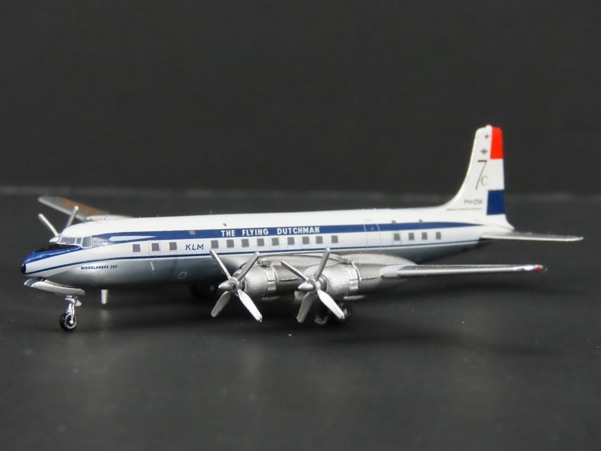 1:400 Aero Classics Die-Cast KLM Royal Dutch Air Douglas DC-7C Airliner PH-DSK