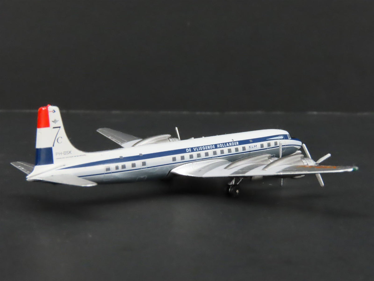 1:400 Aero Classics Die-Cast KLM Royal Dutch Air Douglas DC-7C Airliner PH-DSK