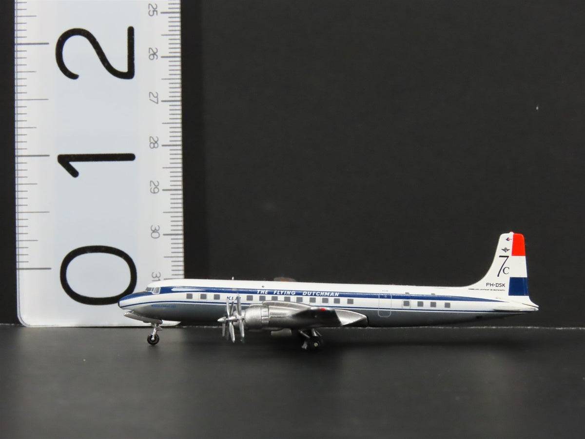 1:400 Aero Classics Die-Cast KLM Royal Dutch Air Douglas DC-7C Airliner PH-DSK