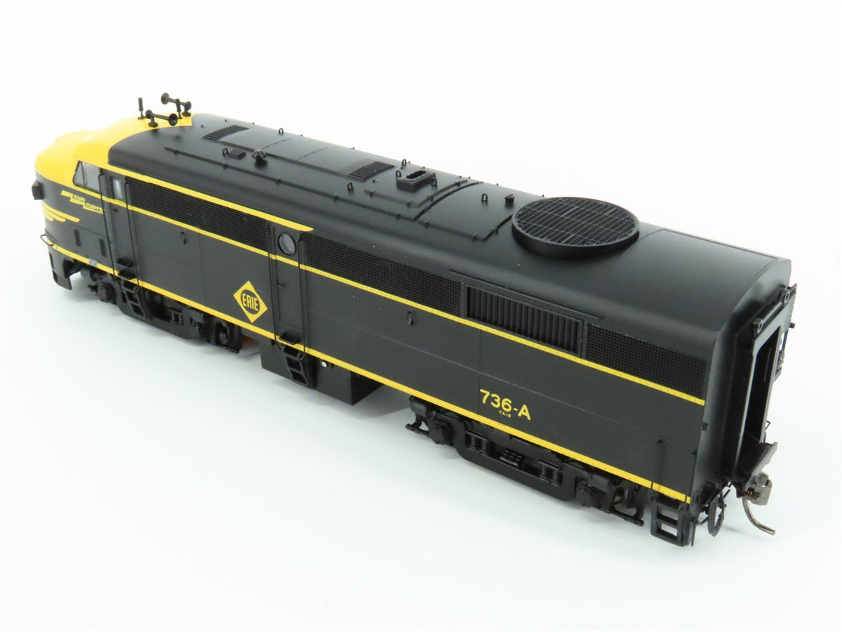 HO Scale Rapido 21528 ERIE Railroad ALCO FA-2 Diesel #736-A w/ DCC &amp; Sound