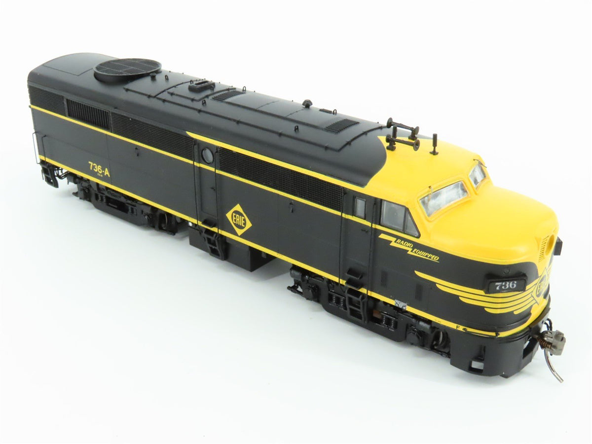 HO Scale Rapido 21528 ERIE Railroad ALCO FA-2 Diesel #736-A w/ DCC &amp; Sound