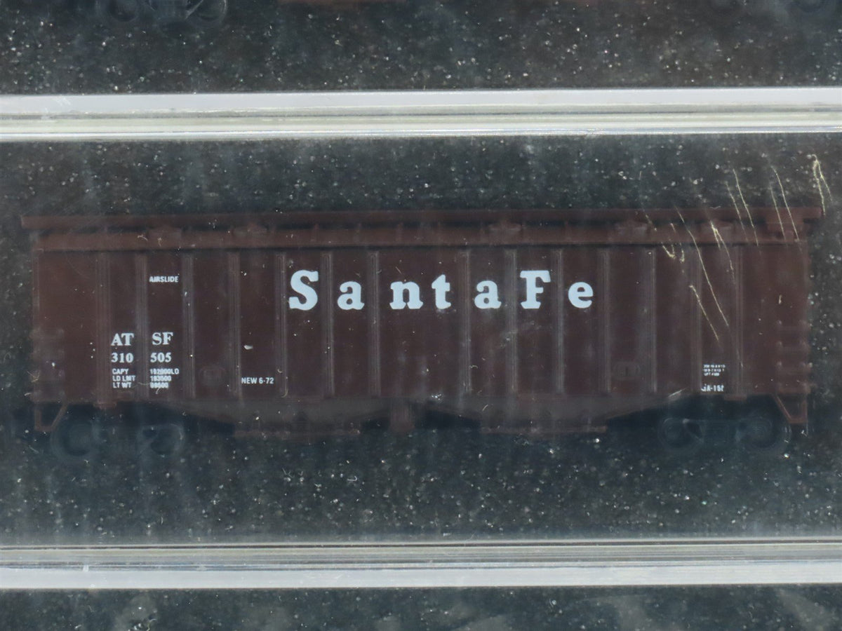 N Scale Delaware Valley Freight Car Corp #140 ATSF 2-Bay Hopper 3-Pack Sealed