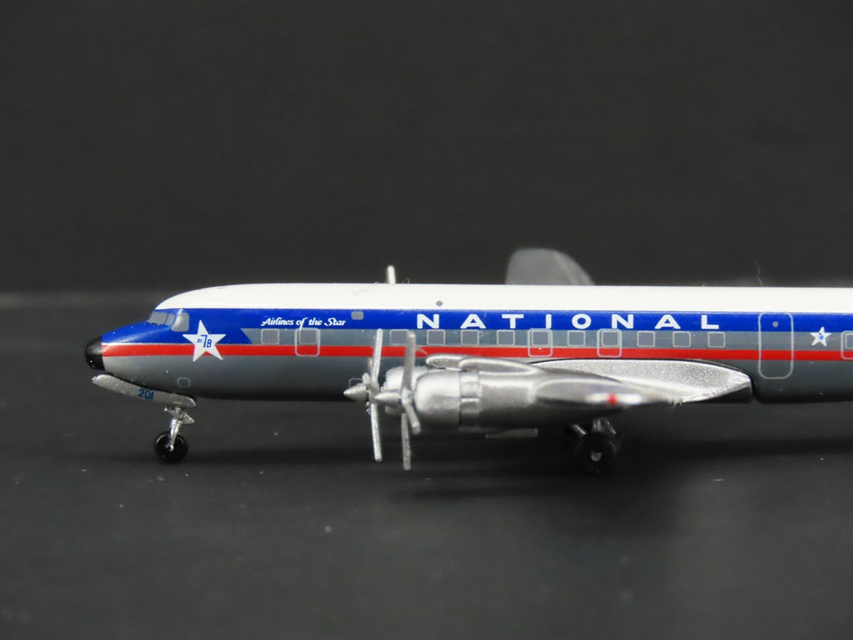 1:400 Aero Classics Die-Cast National Airlines Douglas DC-7B Airliner N6201B