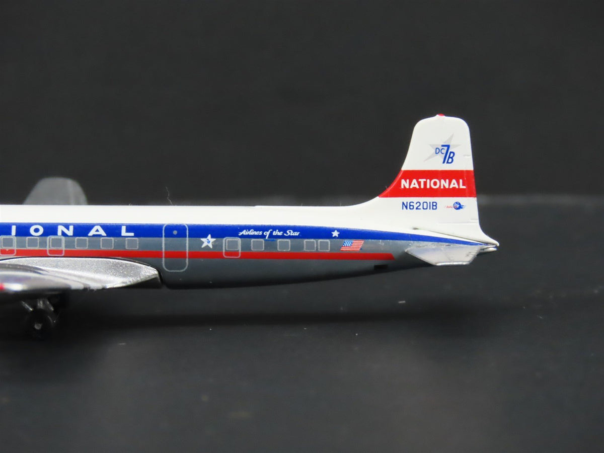 1:400 Aero Classics Die-Cast National Airlines Douglas DC-7B Airliner N6201B