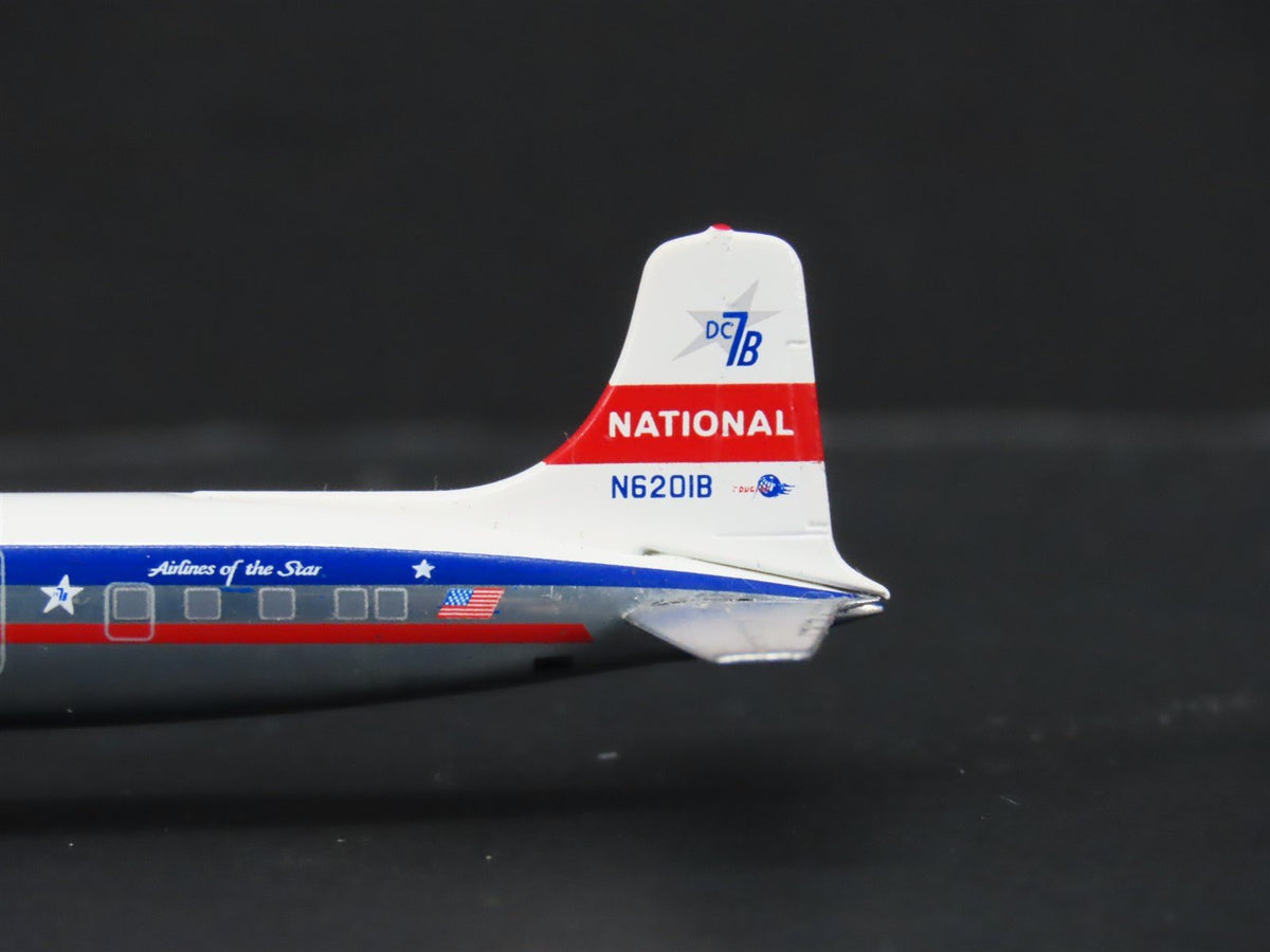 1:400 Aero Classics Die-Cast National Airlines Douglas DC-7B Airliner N6201B