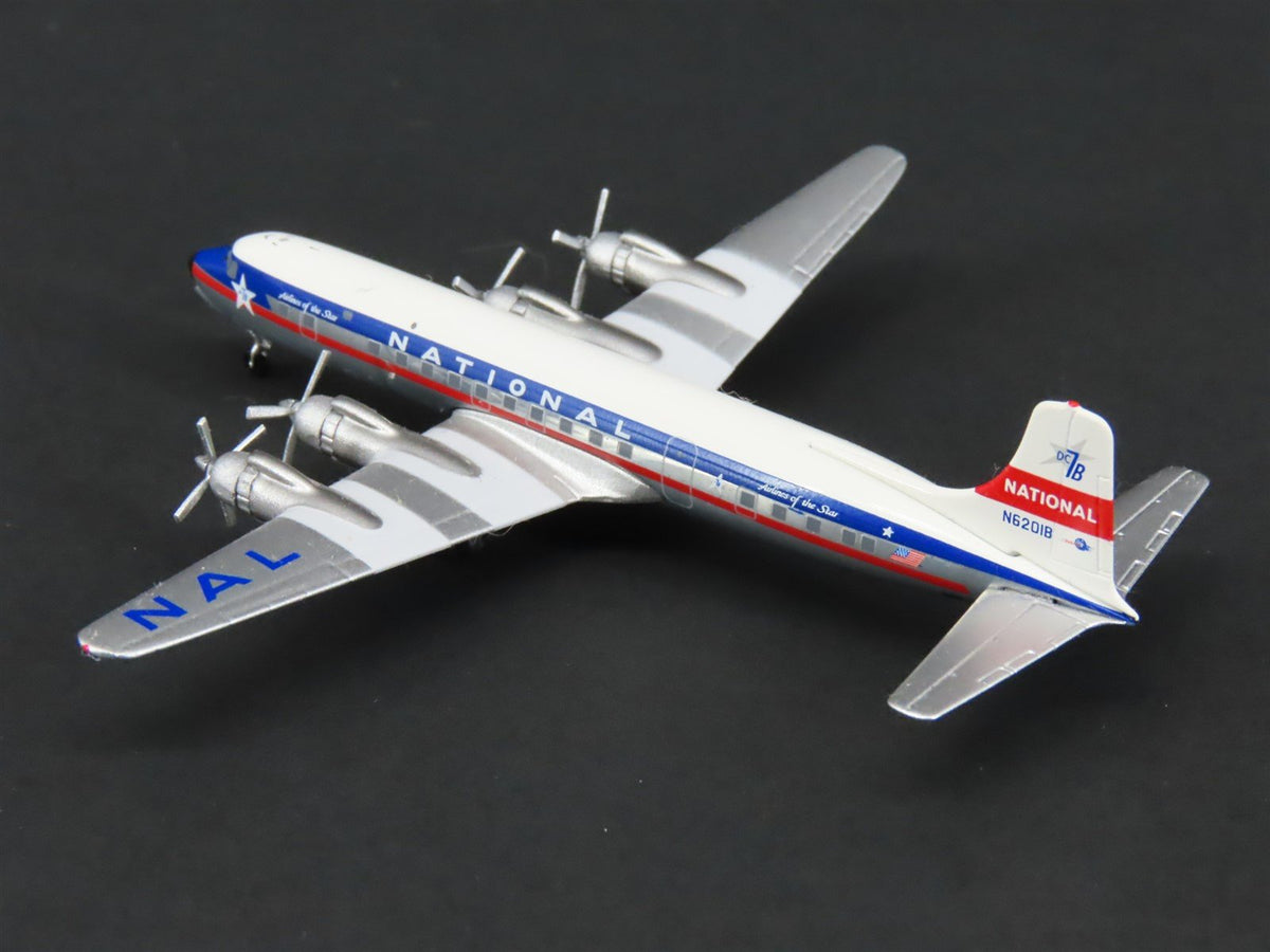 1:400 Aero Classics Die-Cast National Airlines Douglas DC-7B Airliner N6201B