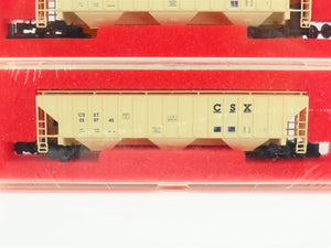 N Scale Precision Masters Kit #1507 CSXT 3-Bay Covered Hopper 3-Pack Sealed