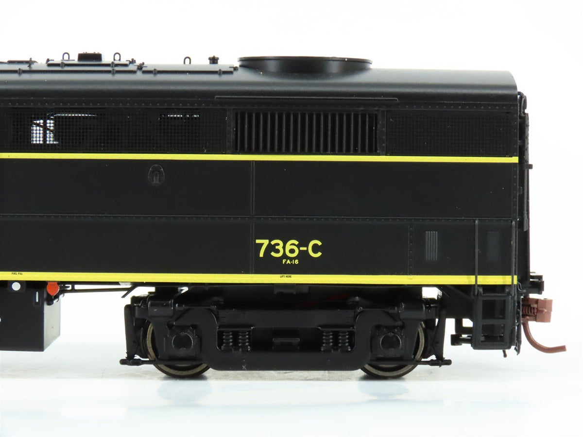 HO Scale Rapido 22520 ERIE Railroad ALCO FB-2 Diesel #736-C w/ DCC &amp; Sound