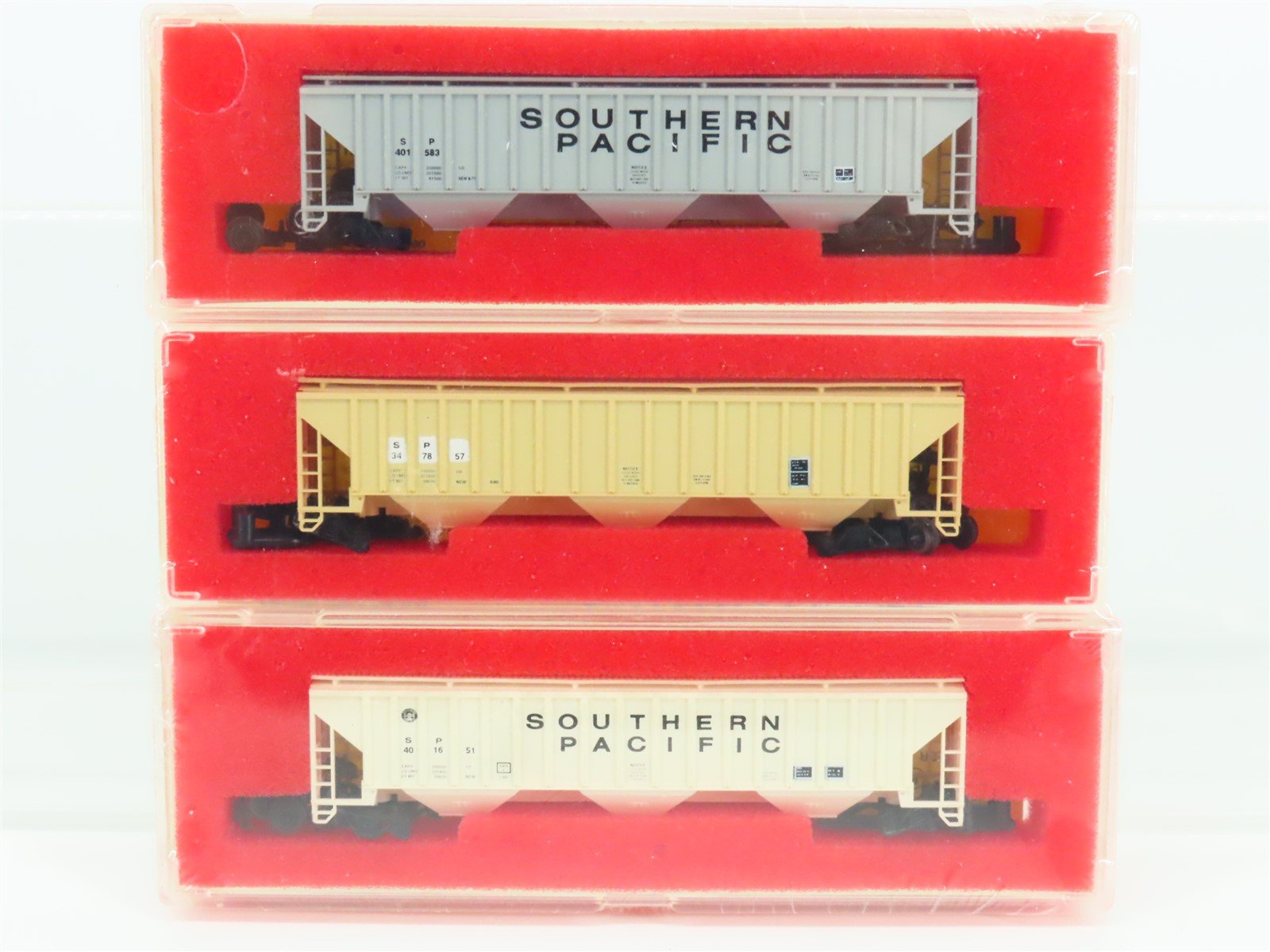 N Precision Masters Kit #1404 SP Southern Pacific 3-Bay Hopper 3-Pack Sealed