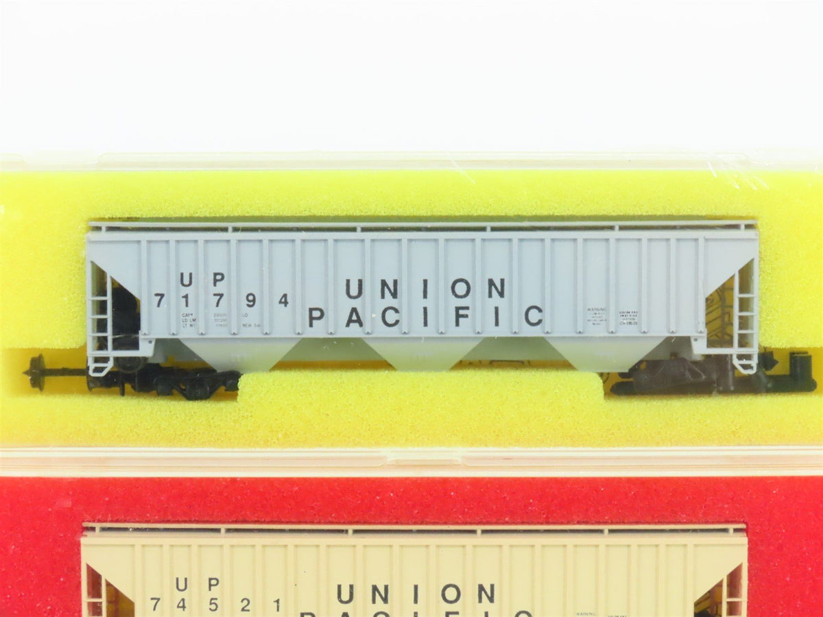 N Scale Precision Masters Kit #1401 UP Union Pacific 3-Bay Hopper 3-Pack Sealed