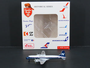 1:400 Scale Aero Classics Die-Cast Nordair Douglas DC-6A Airliner CF-NAB