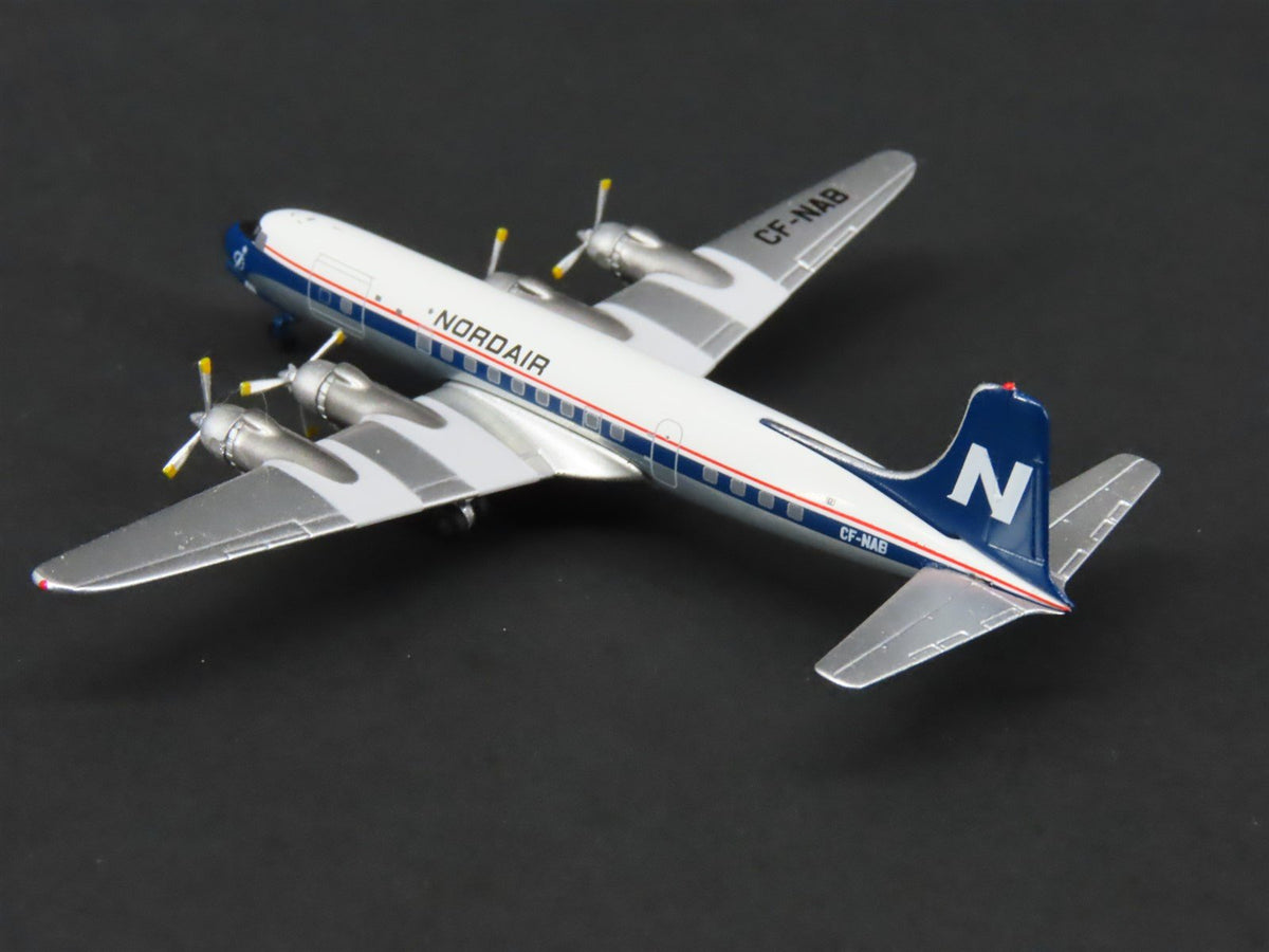 1:400 Scale Aero Classics Die-Cast Nordair Douglas DC-6A Airliner CF-NAB