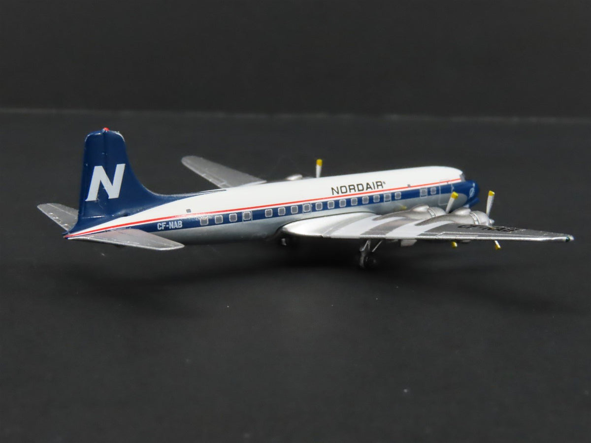 1:400 Scale Aero Classics Die-Cast Nordair Douglas DC-6A Airliner CF-NAB