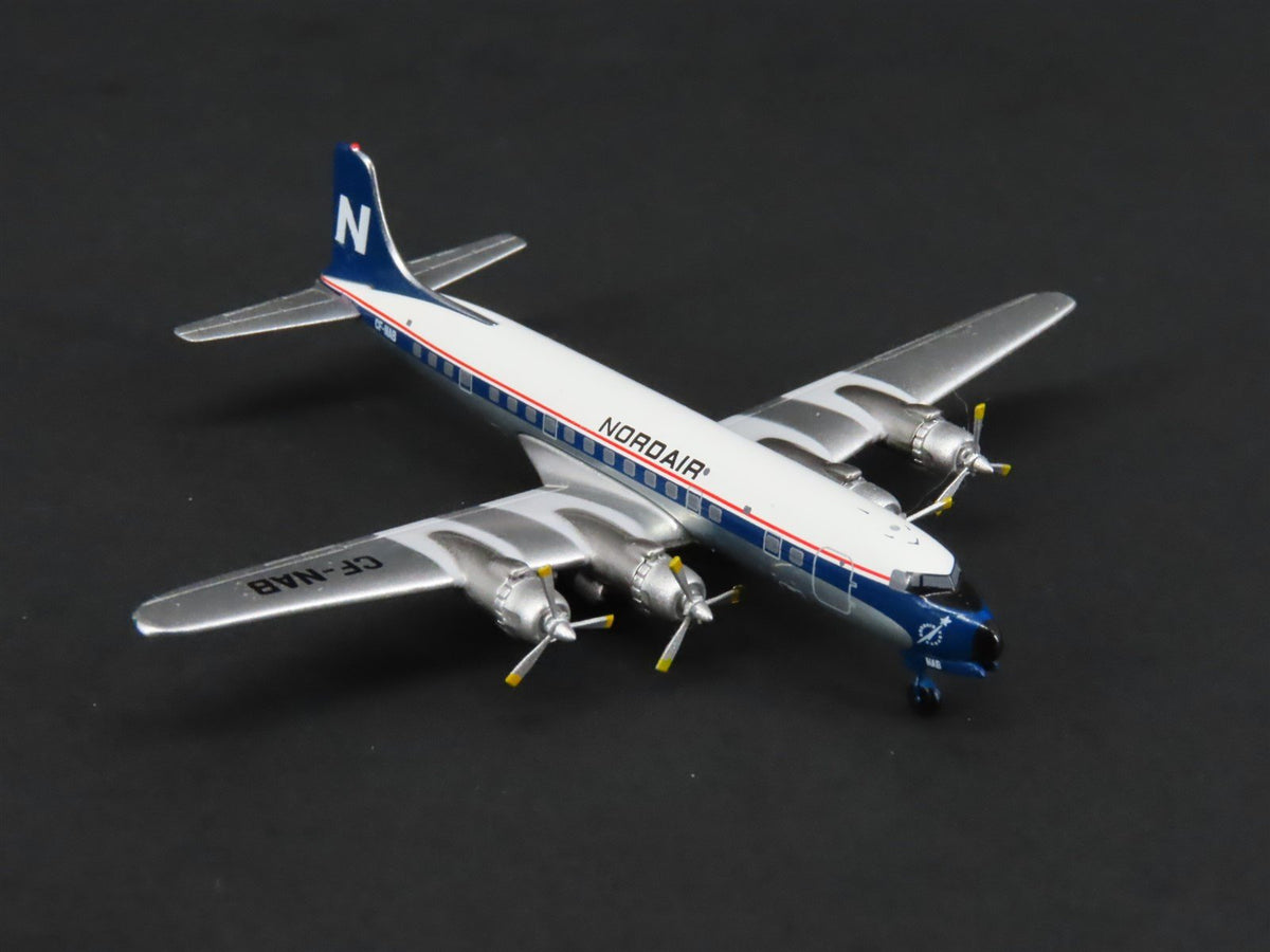 1:400 Scale Aero Classics Die-Cast Nordair Douglas DC-6A Airliner CF-NAB