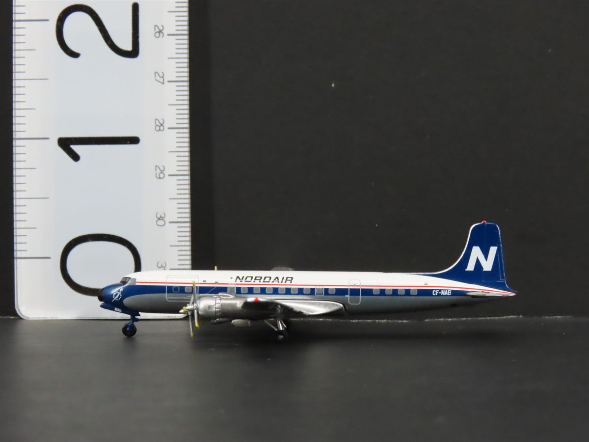 1:400 Scale Aero Classics Die-Cast Nordair Douglas DC-6A Airliner CF-NAB