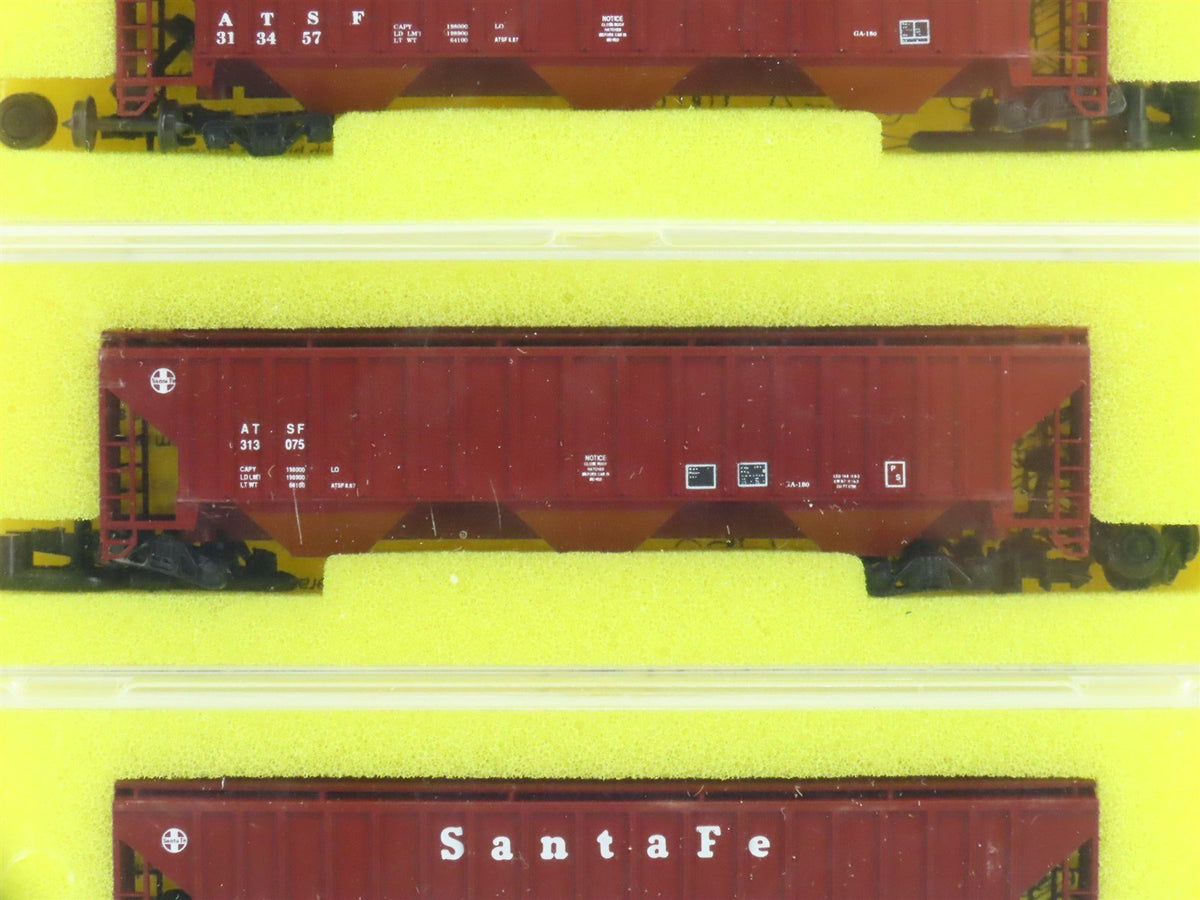 N Scale Precision Masters Kit #1402 ATSF Santa Fe 3-Bay Hopper 3-Pack Sealed