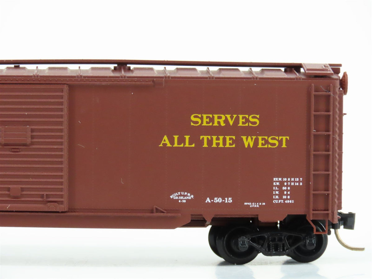 N Scale Micro-Trains MTL 78030 UP Union Pacific Streamliners 50&#39; Box Car #161100