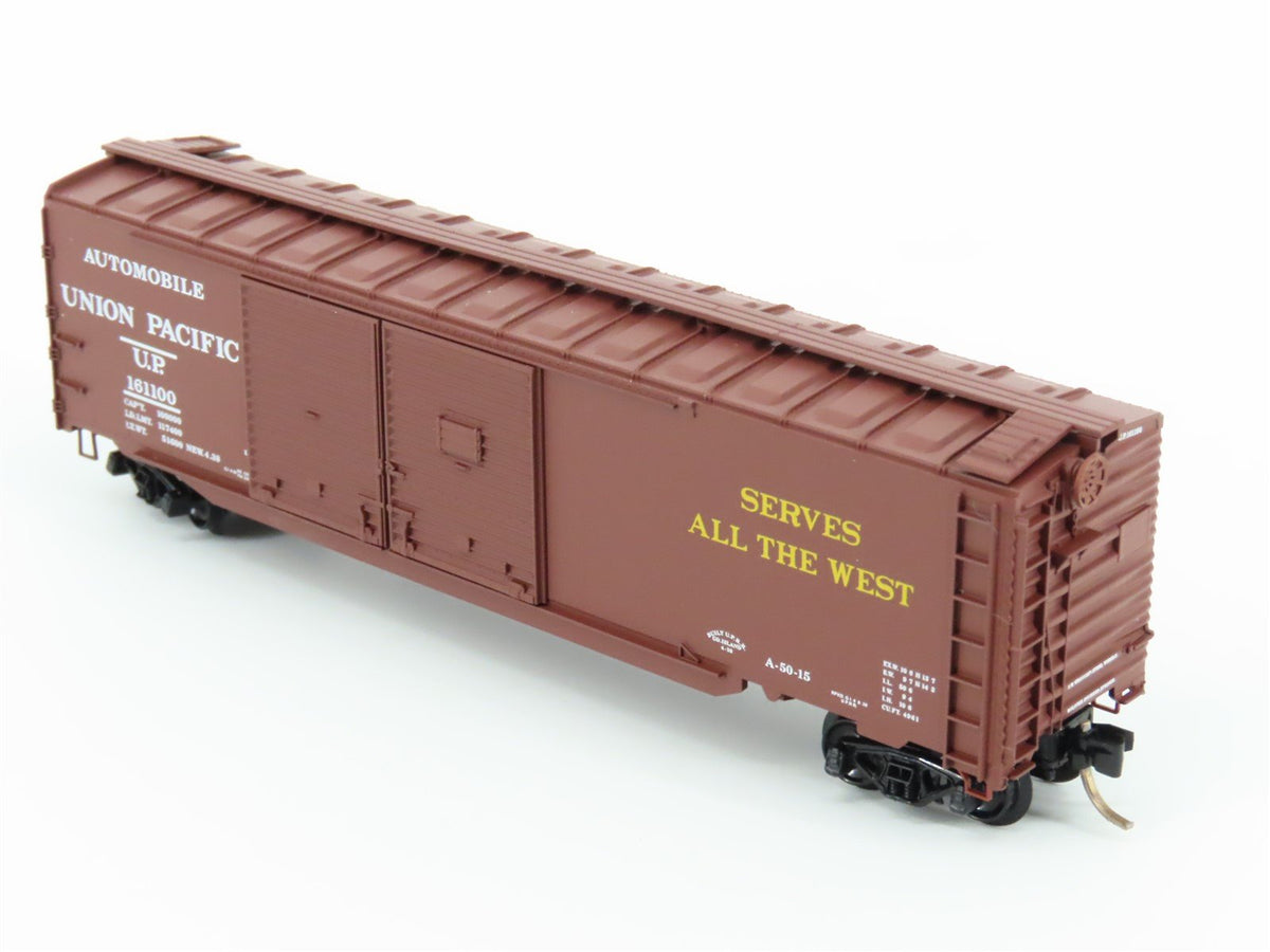 N Scale Micro-Trains MTL 78030 UP Union Pacific Streamliners 50&#39; Box Car #161100