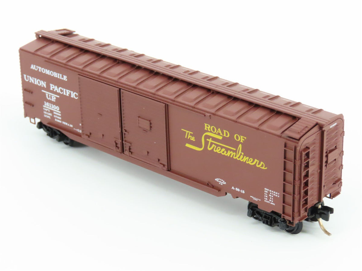 N Scale Micro-Trains MTL 78030 UP Union Pacific Streamliners 50&#39; Box Car #161100