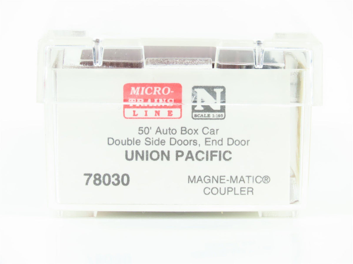 N Scale Micro-Trains MTL 78030 UP Union Pacific Streamliners 50&#39; Box Car #161100