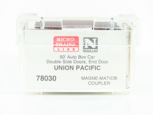 N Scale Micro-Trains MTL 78030 UP Union Pacific Streamliners 50' Box Car #161100