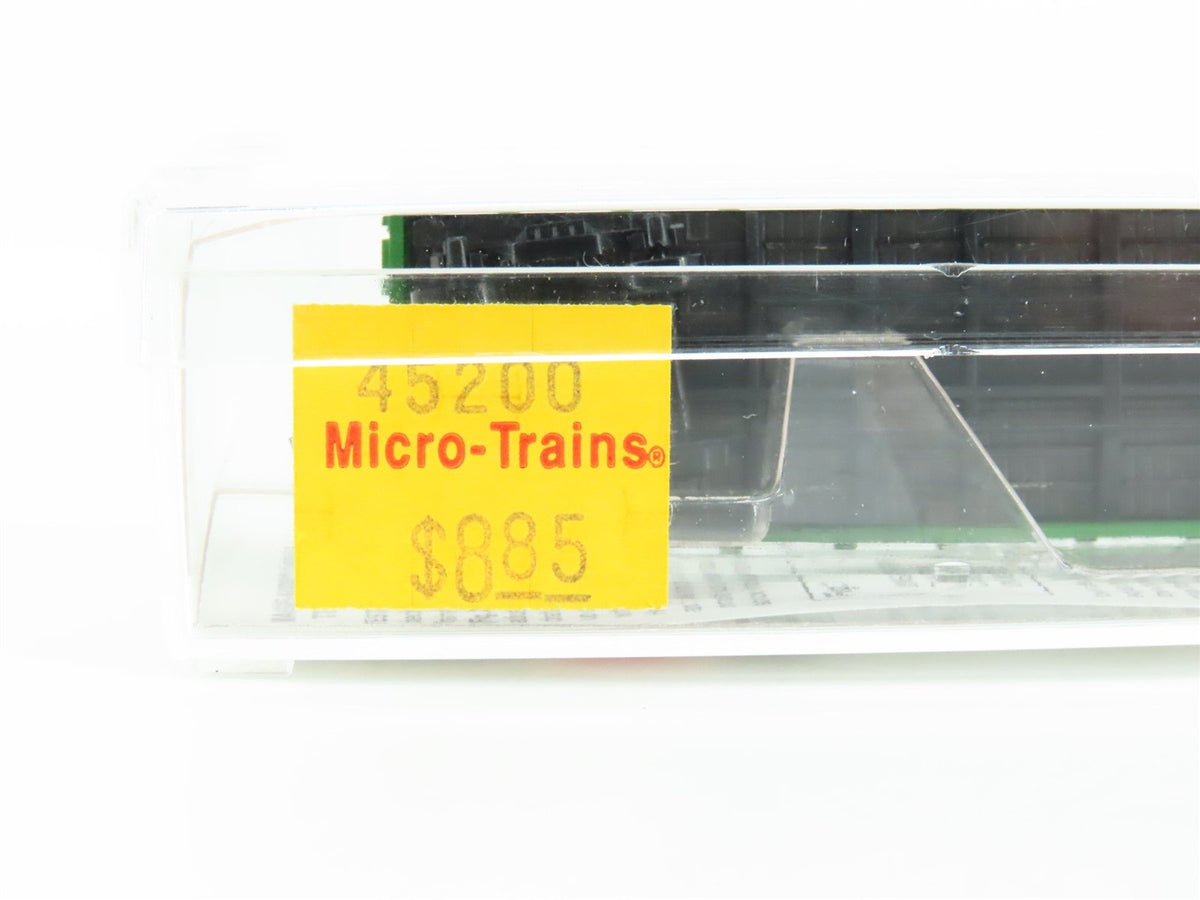 N Scale Micro-Trains MTL 45200 BN Burlington Northern 50&#39; Flat Car #612765