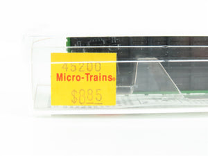 N Scale Micro-Trains MTL 45200 BN Burlington Northern 50' Flat Car #612765