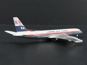 1:400 Aero Classics Die-Cast Japan Air Lines Douglas DC-8-32 Airliner JA8001