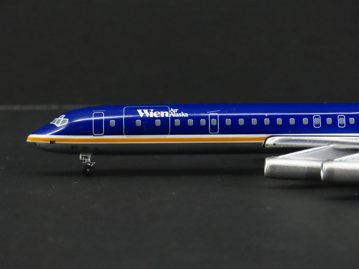 1:400 Aero Classics Die-Cast WIEN Air Alaska Douglas DC-8-63CF Airliner N774FT