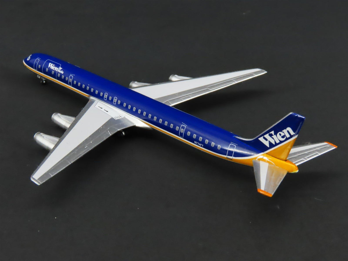 1:400 Aero Classics Die-Cast WIEN Air Alaska Douglas DC-8-63CF Airliner N774FT